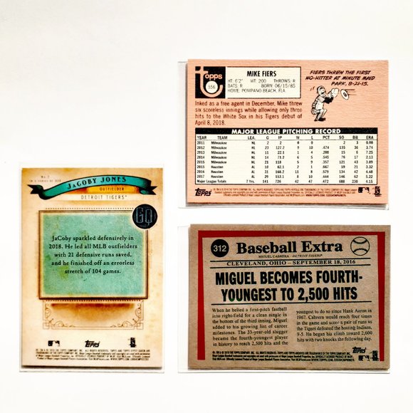 Detroit Tigers  9 Card Lot -  BBL [10_1] - Picture 8 of 8